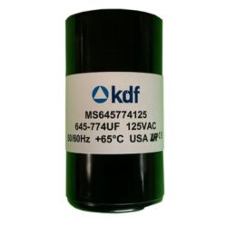 KDF Motor Start Capacitor MS645774125 BMI 92A645B125BD4A